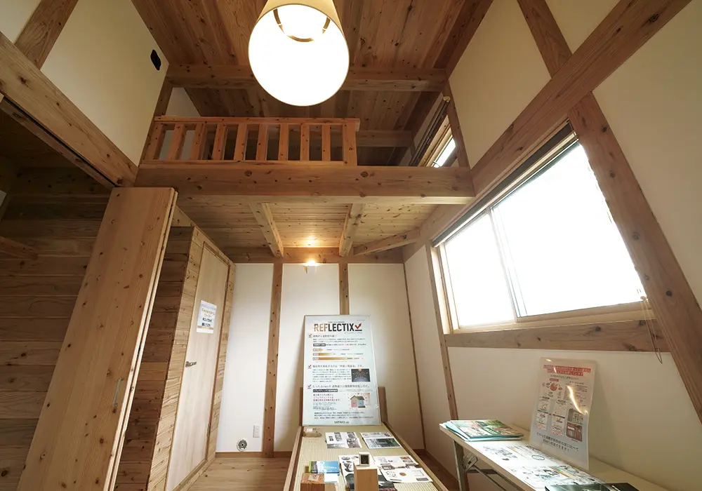 遮熱材リフレクティックスの施工